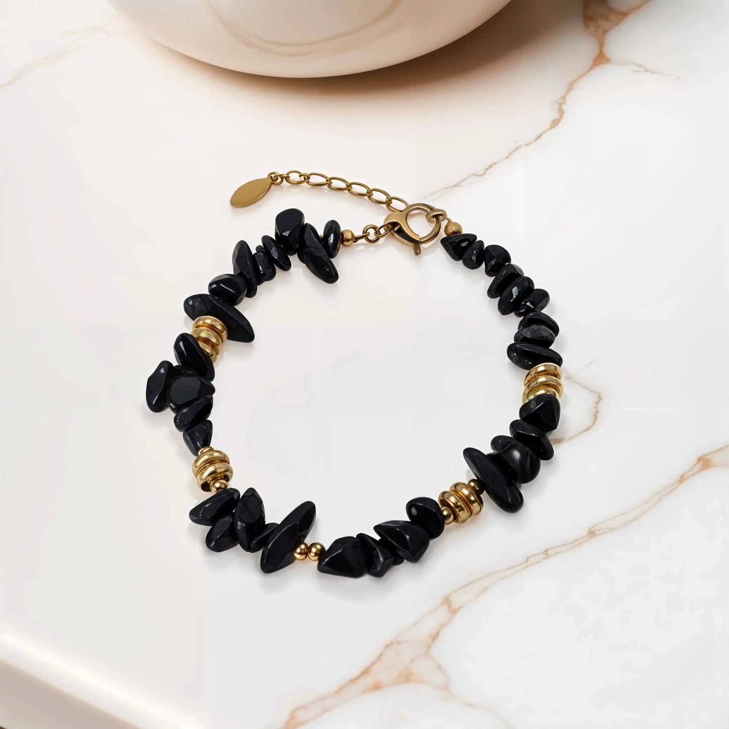 Black Obsidian bracelet Bracelets Starry Cradles