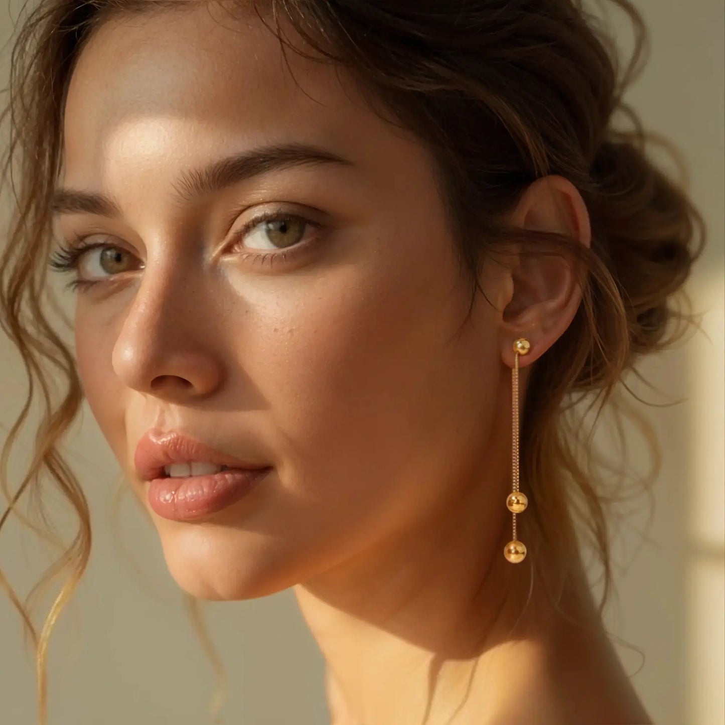 Drop chain earrings Earrings Starry Cradles