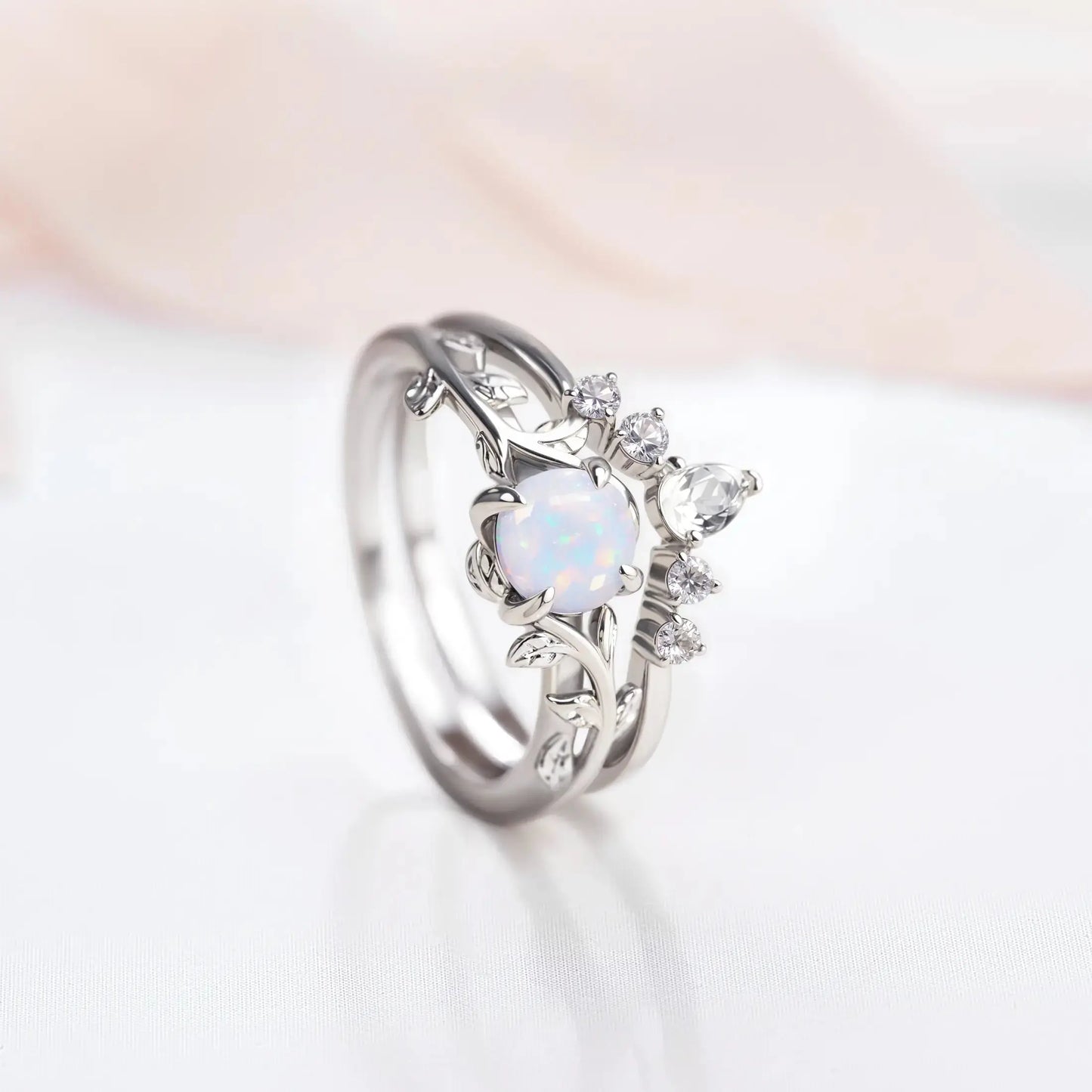 Opal Twig promise rings Rings Starry Cradles