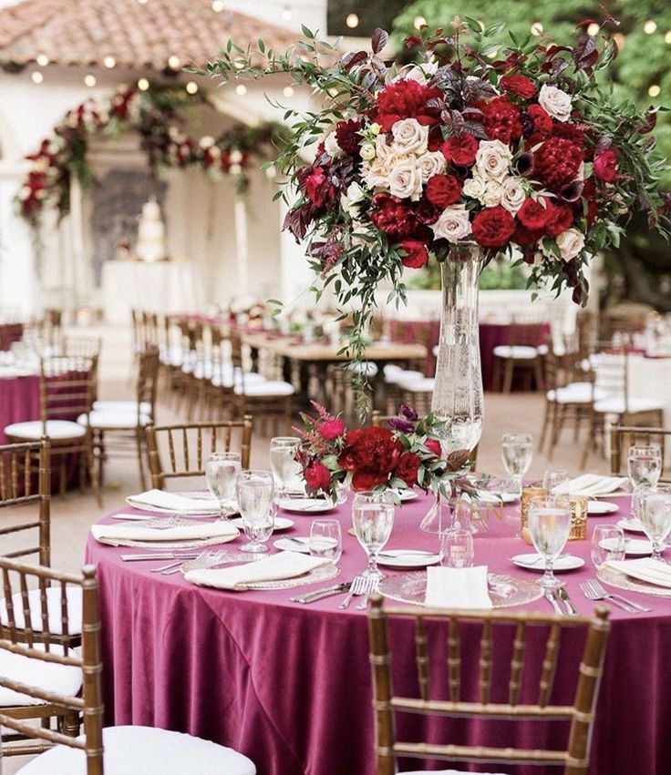 MARSALA WEDDING - A FIERY TOUCH TO YOUR CELEBRATION