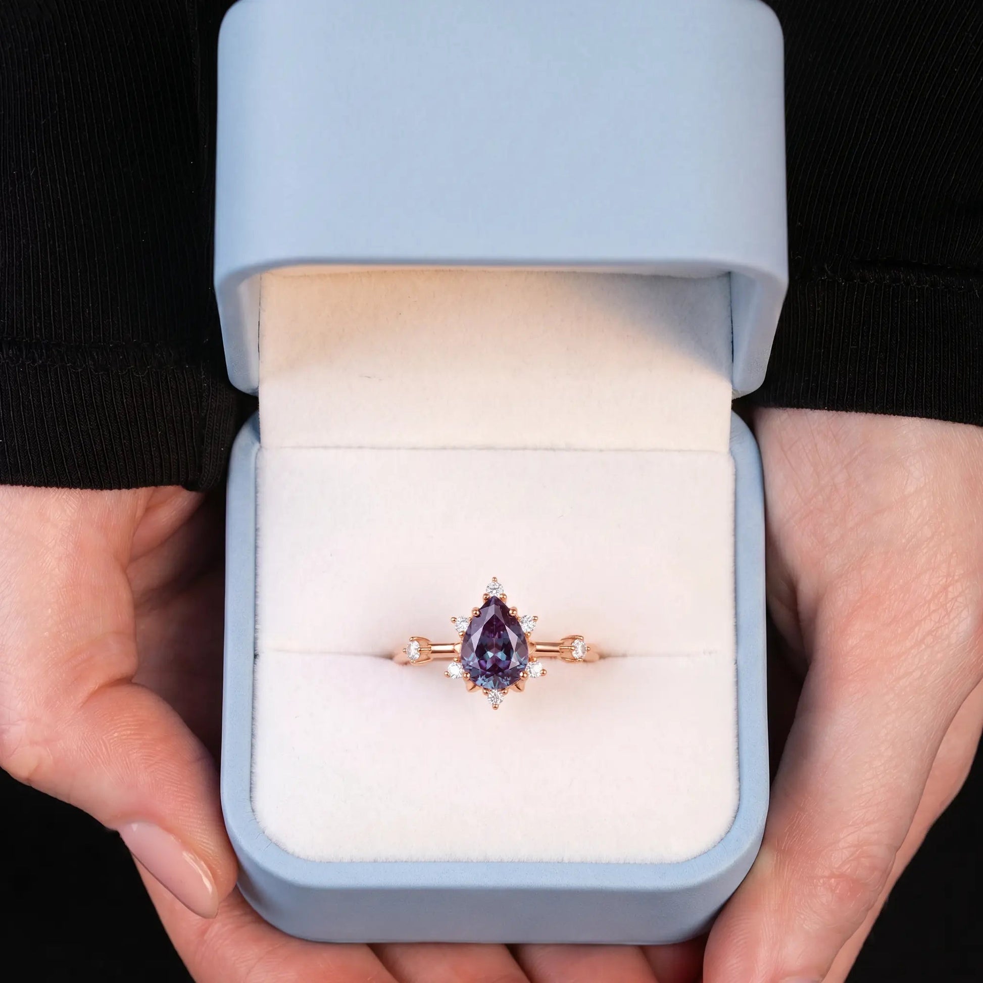ANDROMEDA — Alexandrite ring   Rings Starry Cradles