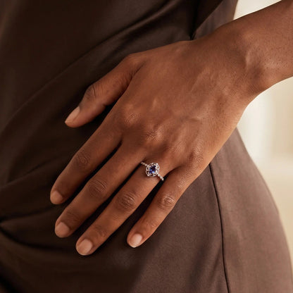 JUNE — Alexandrite ring   Rings Starry Cradles