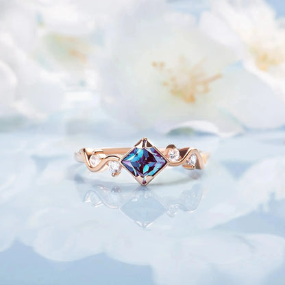 Princess Cut Alexandrite