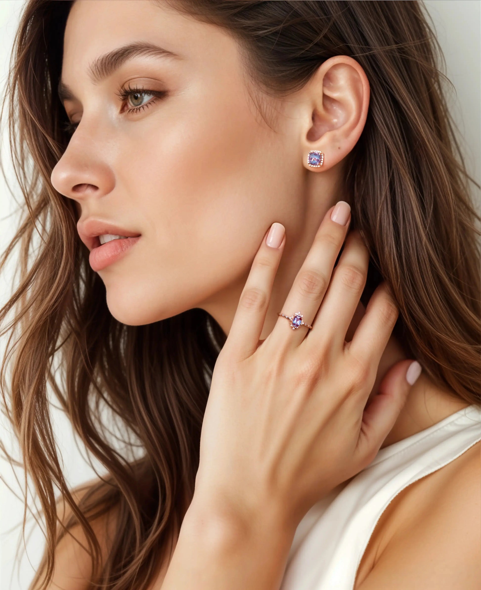 SIRENA — Alexandrite ring   Rings Starry Cradles