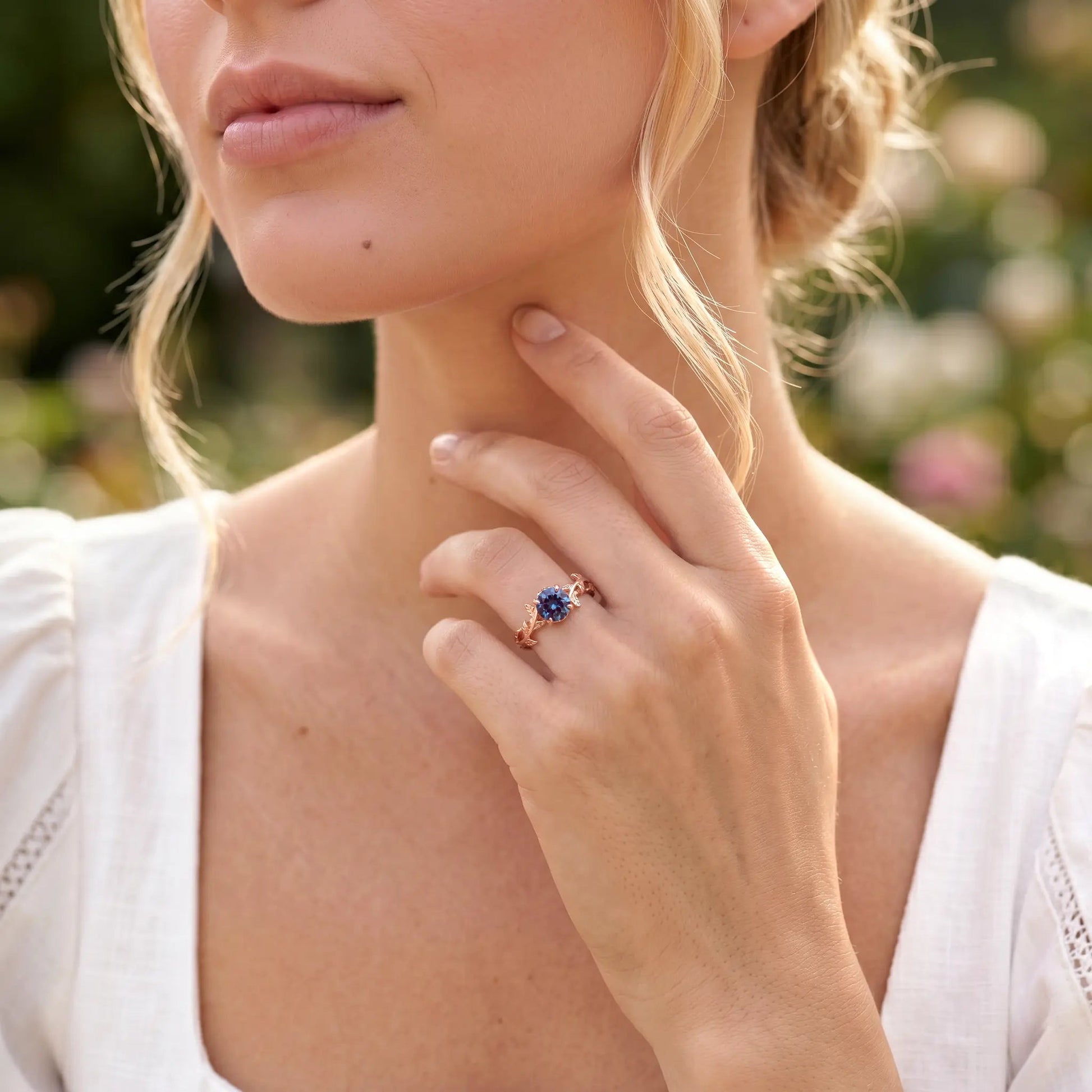 WISTERIA — Alexandrite ring   Rings Starry Cradles