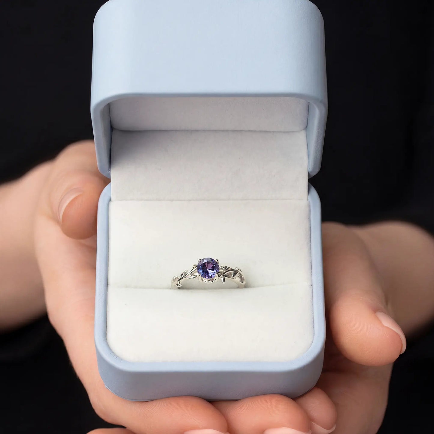 WISTERIA — Alexandrite ring   Rings Starry Cradles
