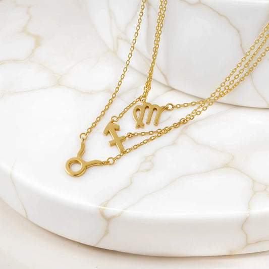 Zodiac pendants   Necklaces Starry Cradles