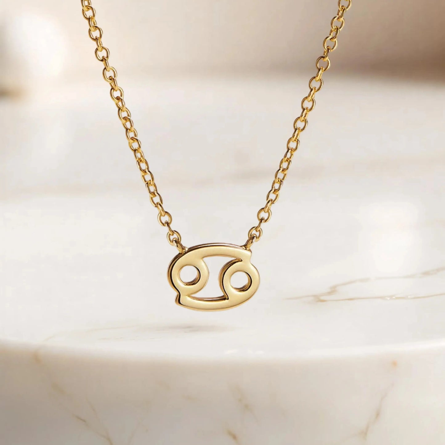 Zodiac pendants  Cancer Necklaces Starry Cradles 85.00