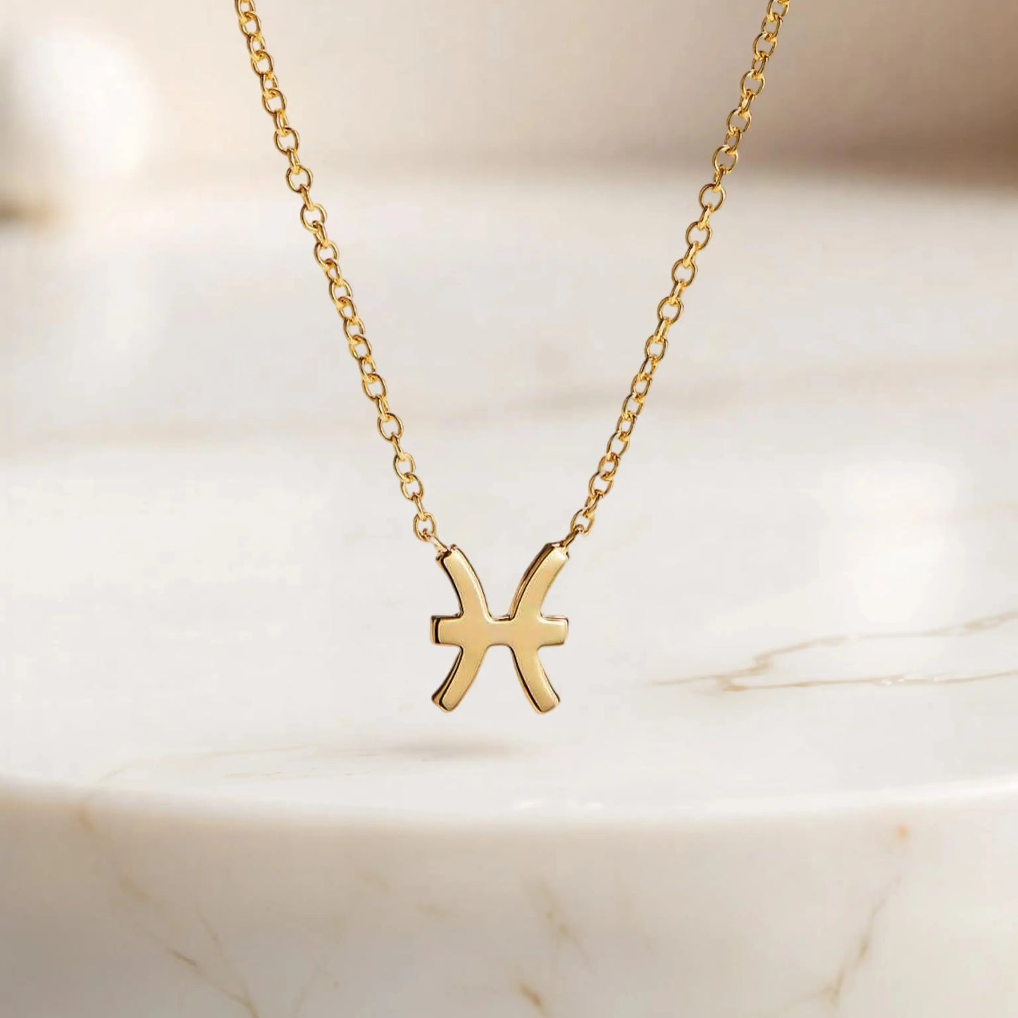 Zodiac pendants  Pisces Necklaces Starry Cradles 85.00