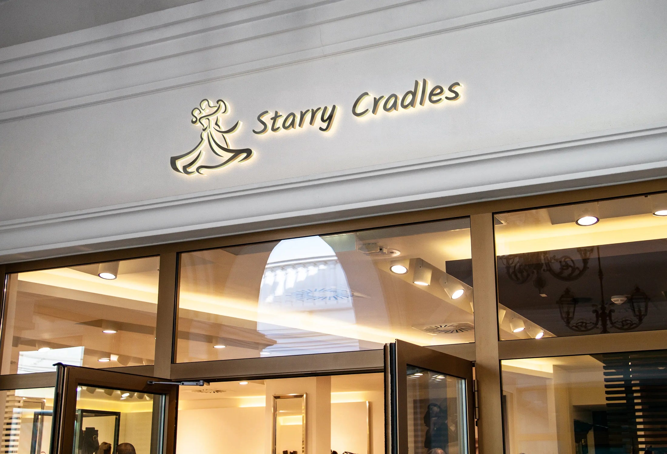 Facade of the Starry Cradles jewelry store